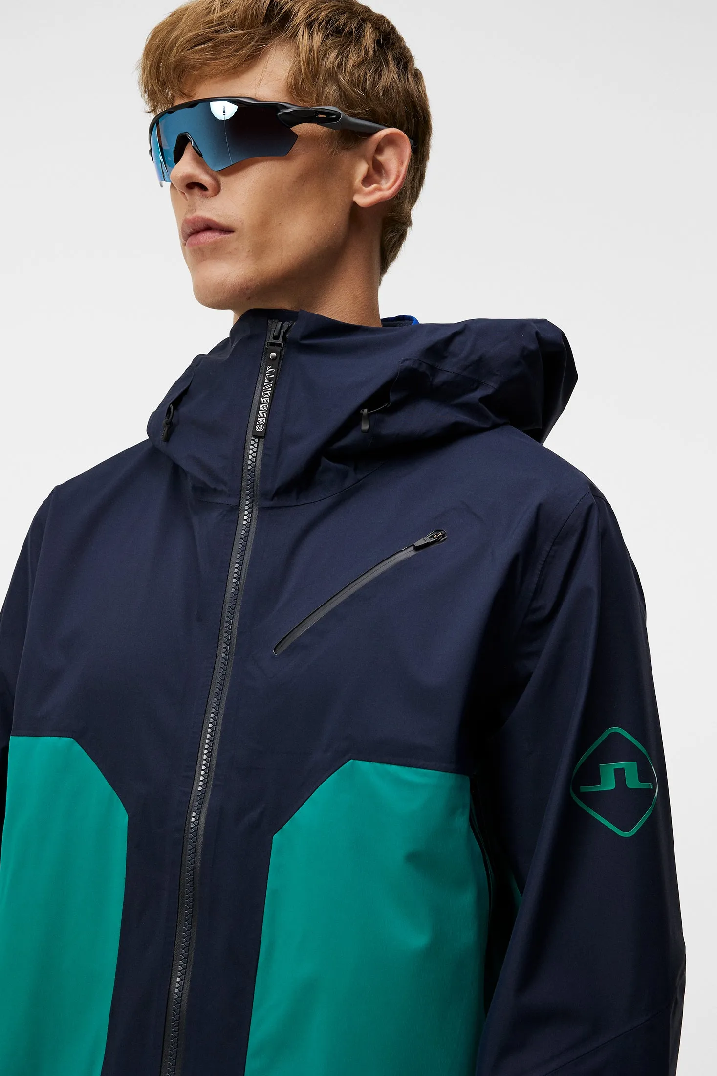 Aerial Blocked Pro Jacket / JL Navy