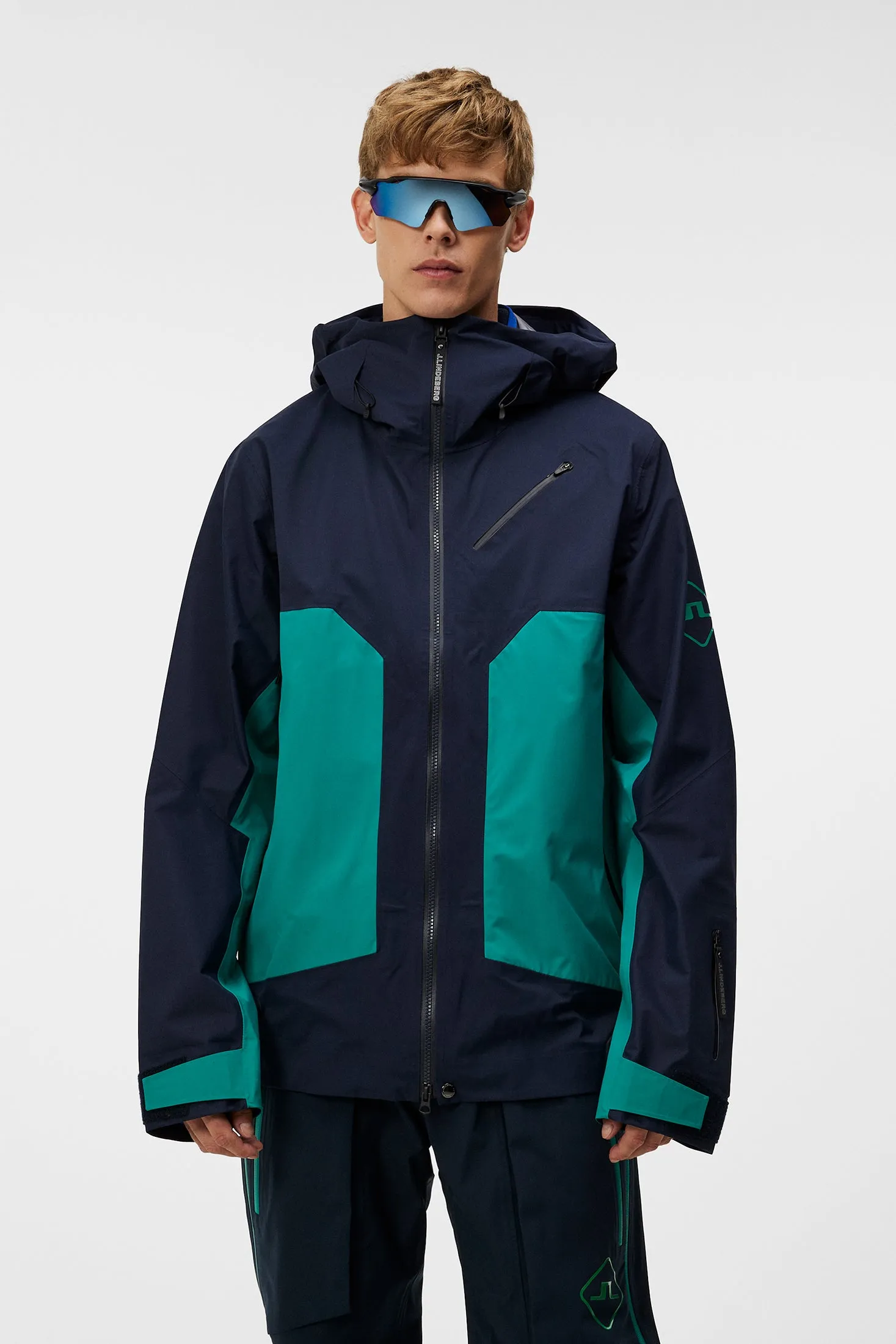 Aerial Blocked Pro Jacket / JL Navy