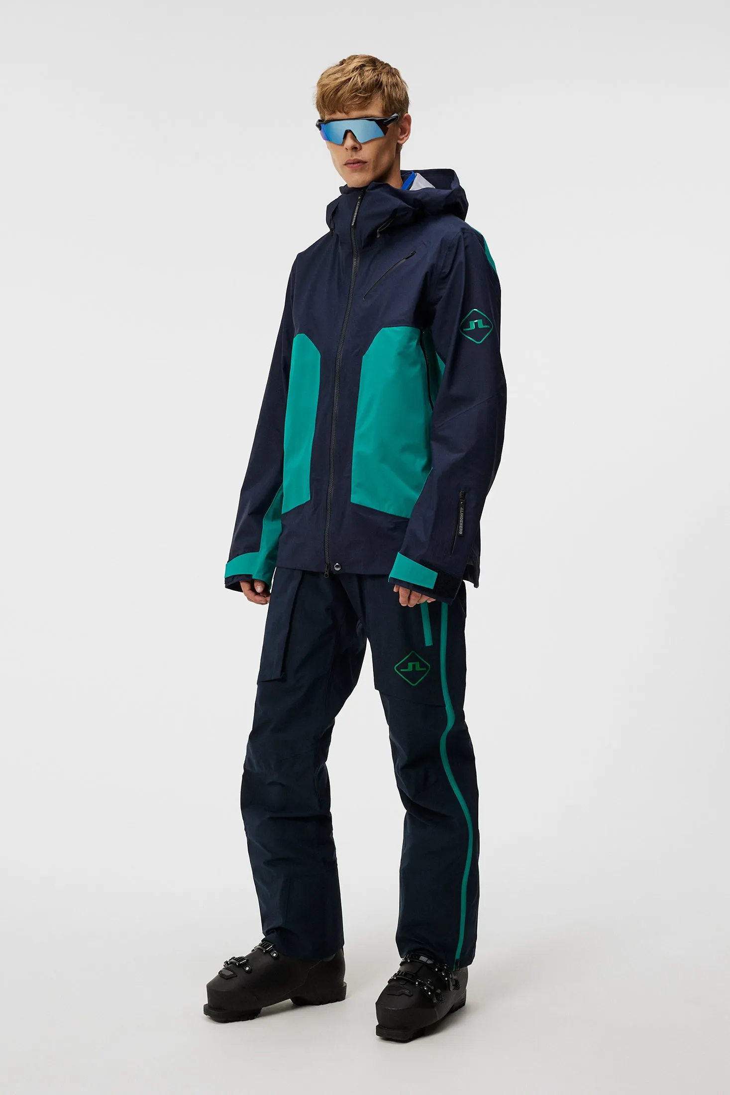 Aerial Blocked Pro Jacket / JL Navy