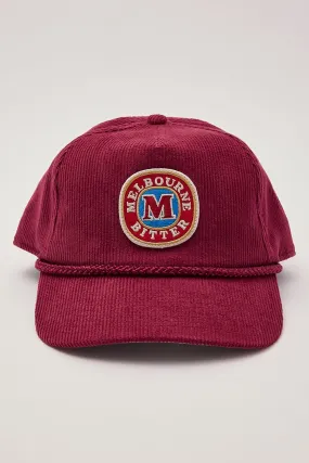 American Needle Melbourne Bitter Corduroy Slouch Maroon