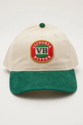 American Needle VB Heritage Corduroy Slouch Ivory/Dark Green