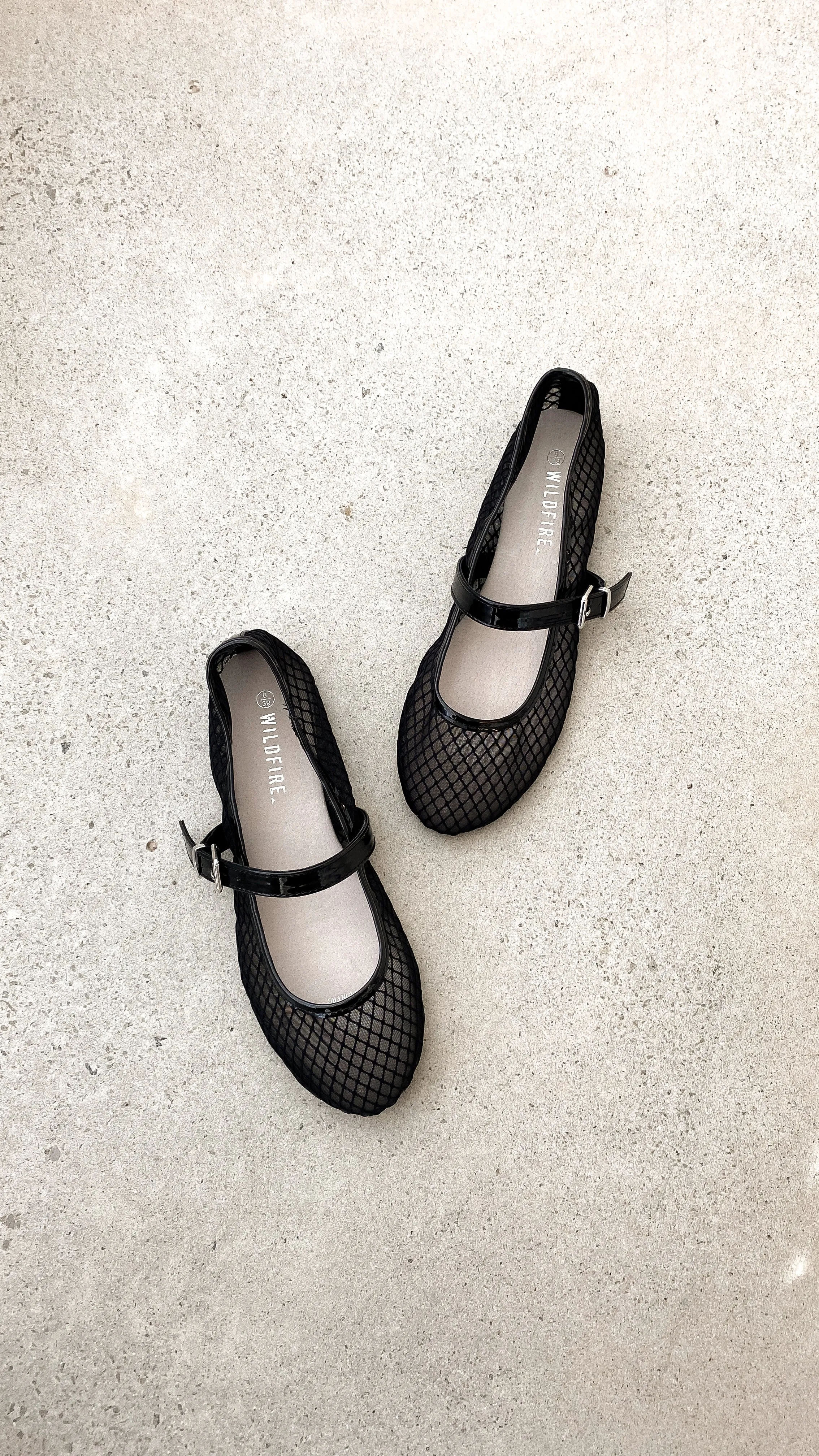 Andesine Ballet Flat - Black