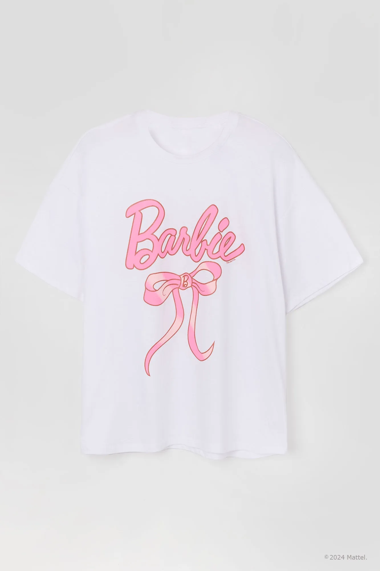 Barbie™ Bow Graphic Boyfriend T-Shirt