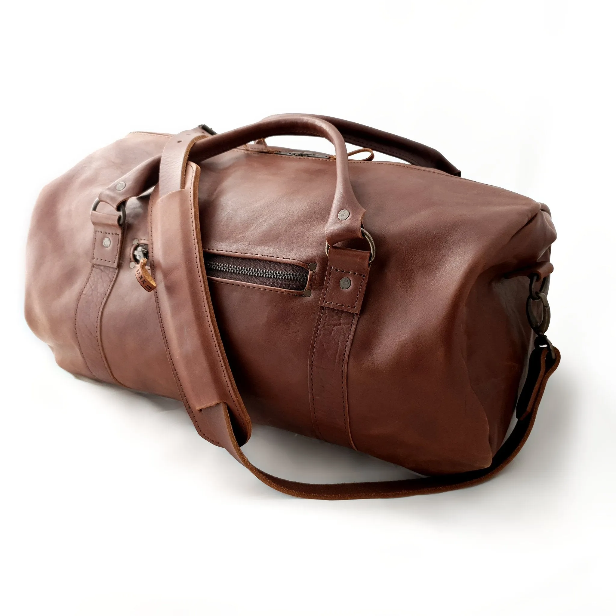 Bark And Mill Barrel bag | Chocolate