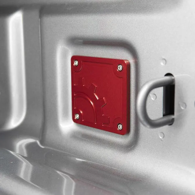 Bed Plug Cover - Red | Jeep Gladiator (2020-2024)