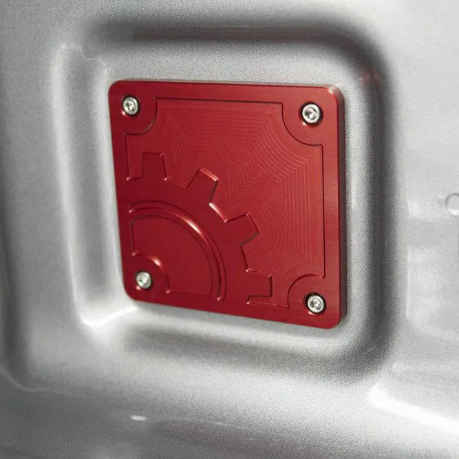 Bed Plug Cover - Red | Jeep Gladiator (2020-2024)