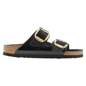 Birkenstock Ladies Sandals - Arizona Big Buckle - Black Patent