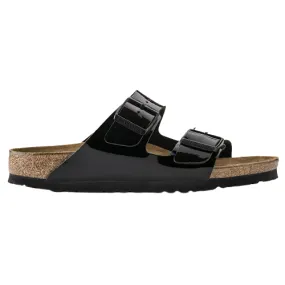 Birkenstock Ladies Sandals - Arizona Big Buckle - Black Patent