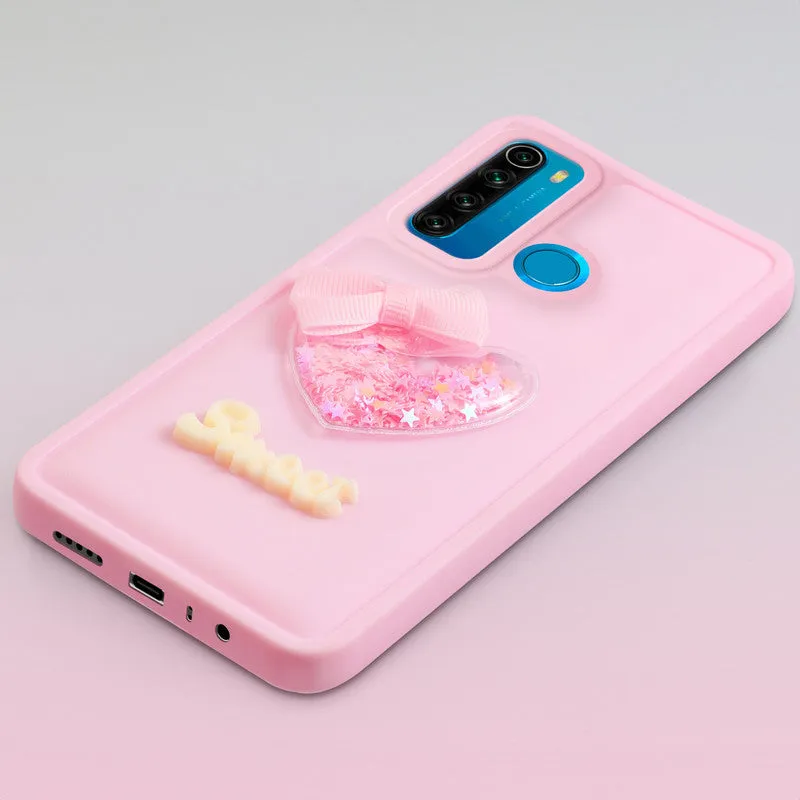 Bow Heart Cute Phone Back Cover for Redmi Note 8