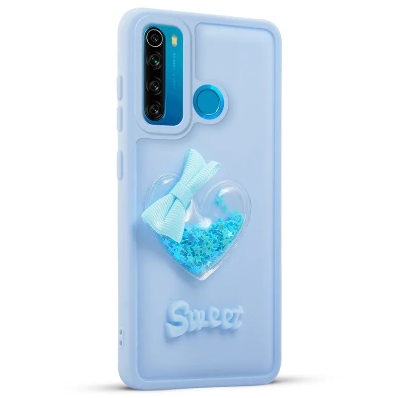 Bow Heart Cute Phone Back Cover for Redmi Note 8