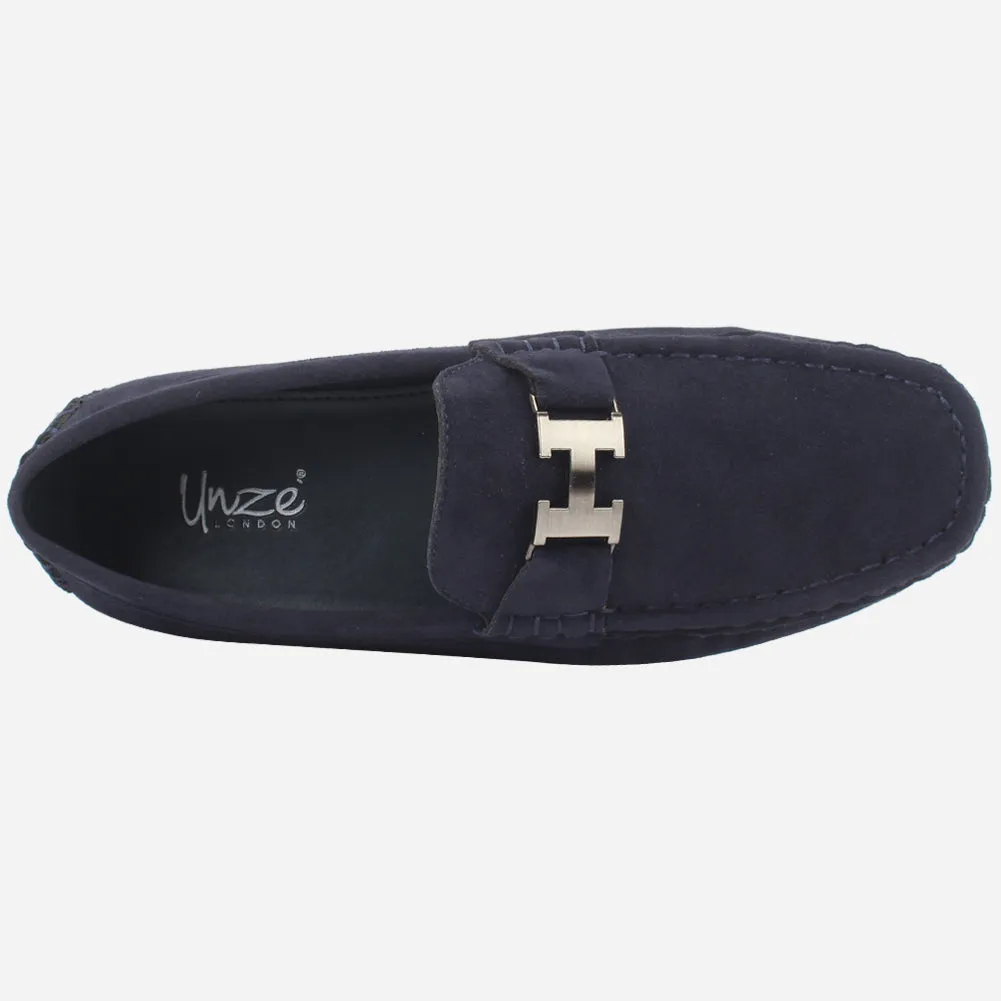 Boys "KASHI" Buckle Slip-ons Moccasins