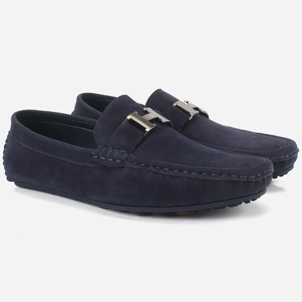 Boys "KASHI" Buckle Slip-ons Moccasins