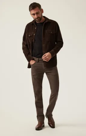 Charisma Relaxed Straight Pants in Oak Twill