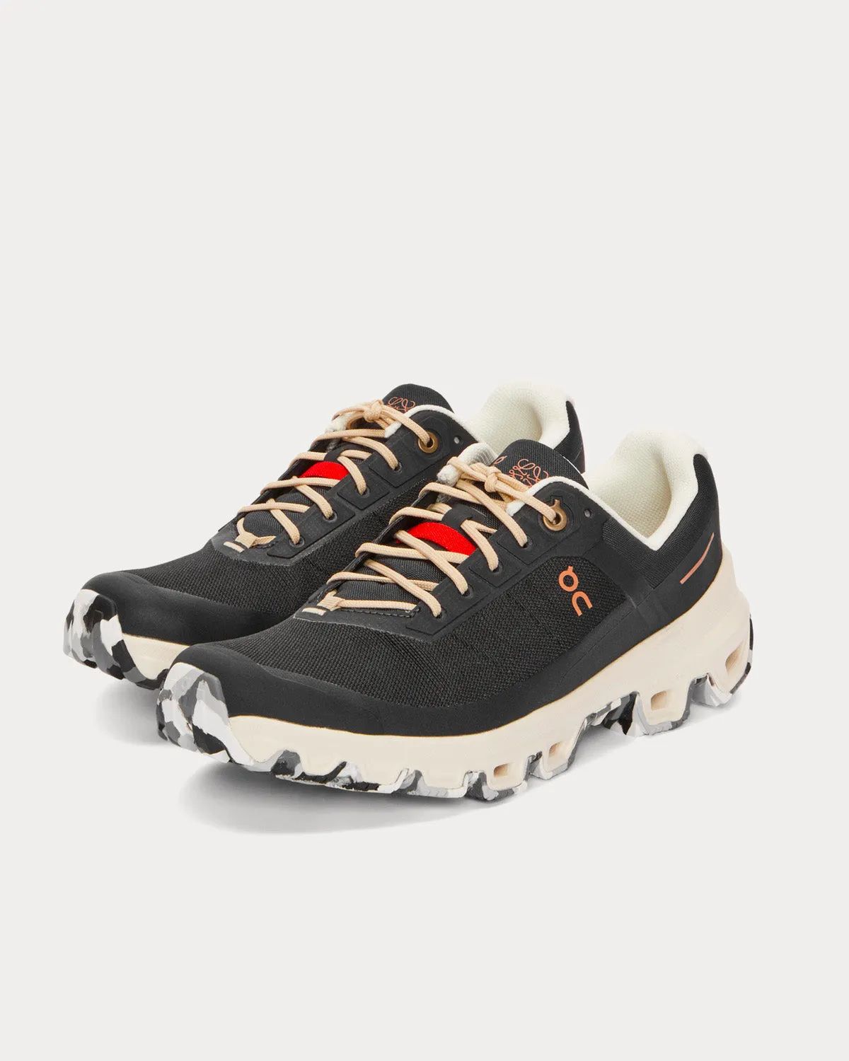 Cloudventure Nylon Black Running Shoes