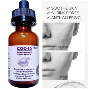 CoQ10 Antioxidant Skin Serum Energizes Skin Cells