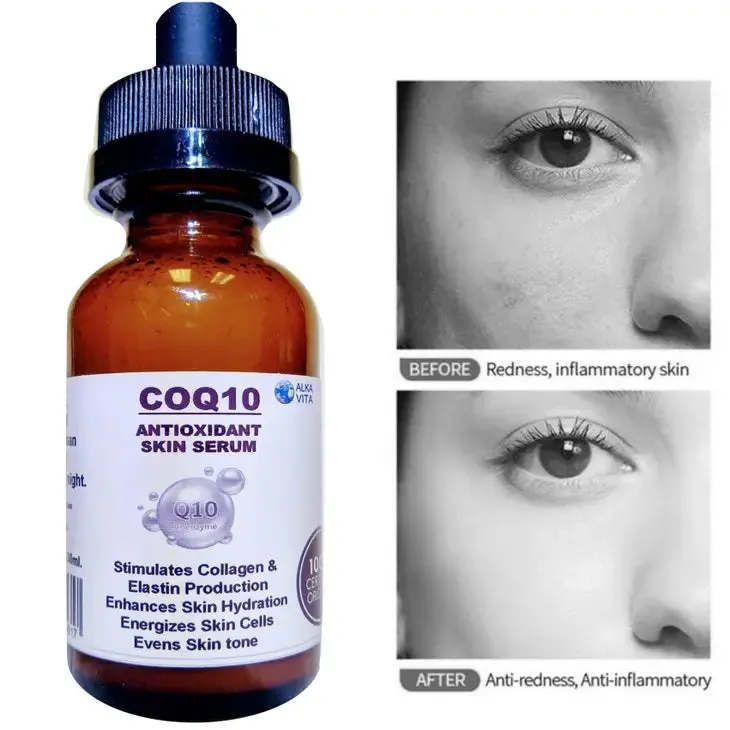 CoQ10 Antioxidant Skin Serum Energizes Skin Cells