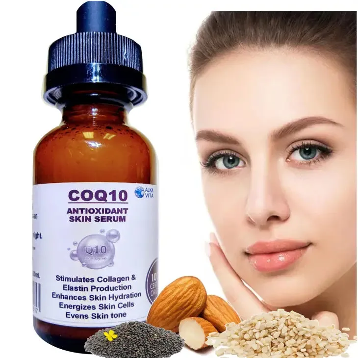 CoQ10 Antioxidant Skin Serum Energizes Skin Cells