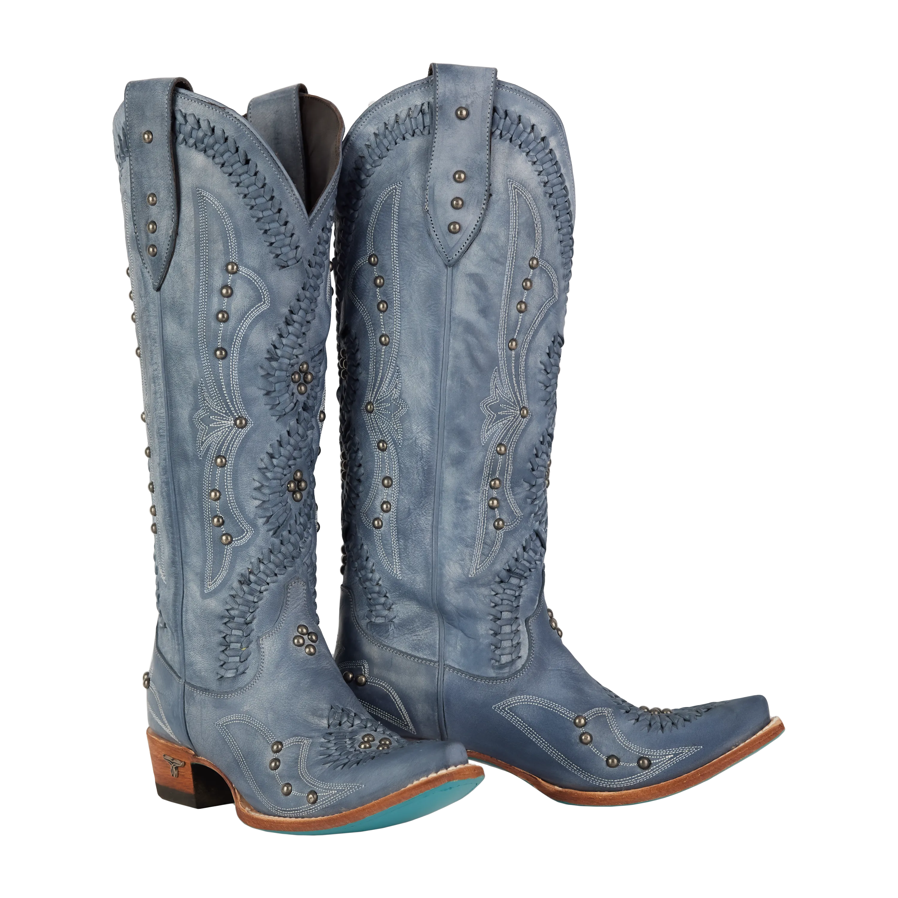 Cossette Boot - Washed Denim