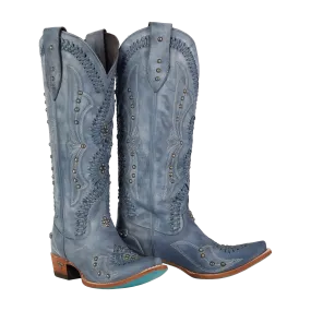 Cossette Boot - Washed Denim