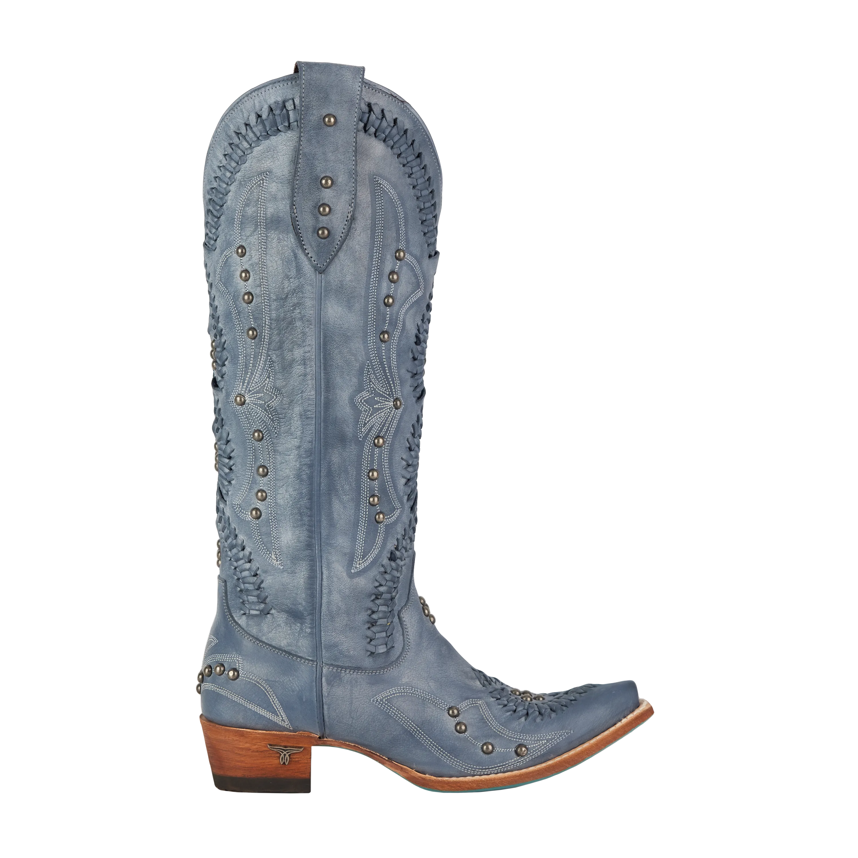 Cossette Boot - Washed Denim