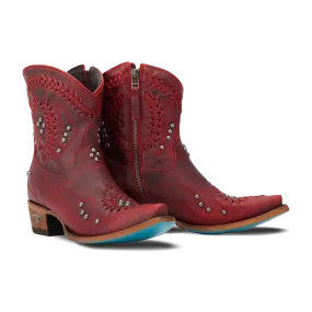 Cossette Bootie - Smoldering Ruby