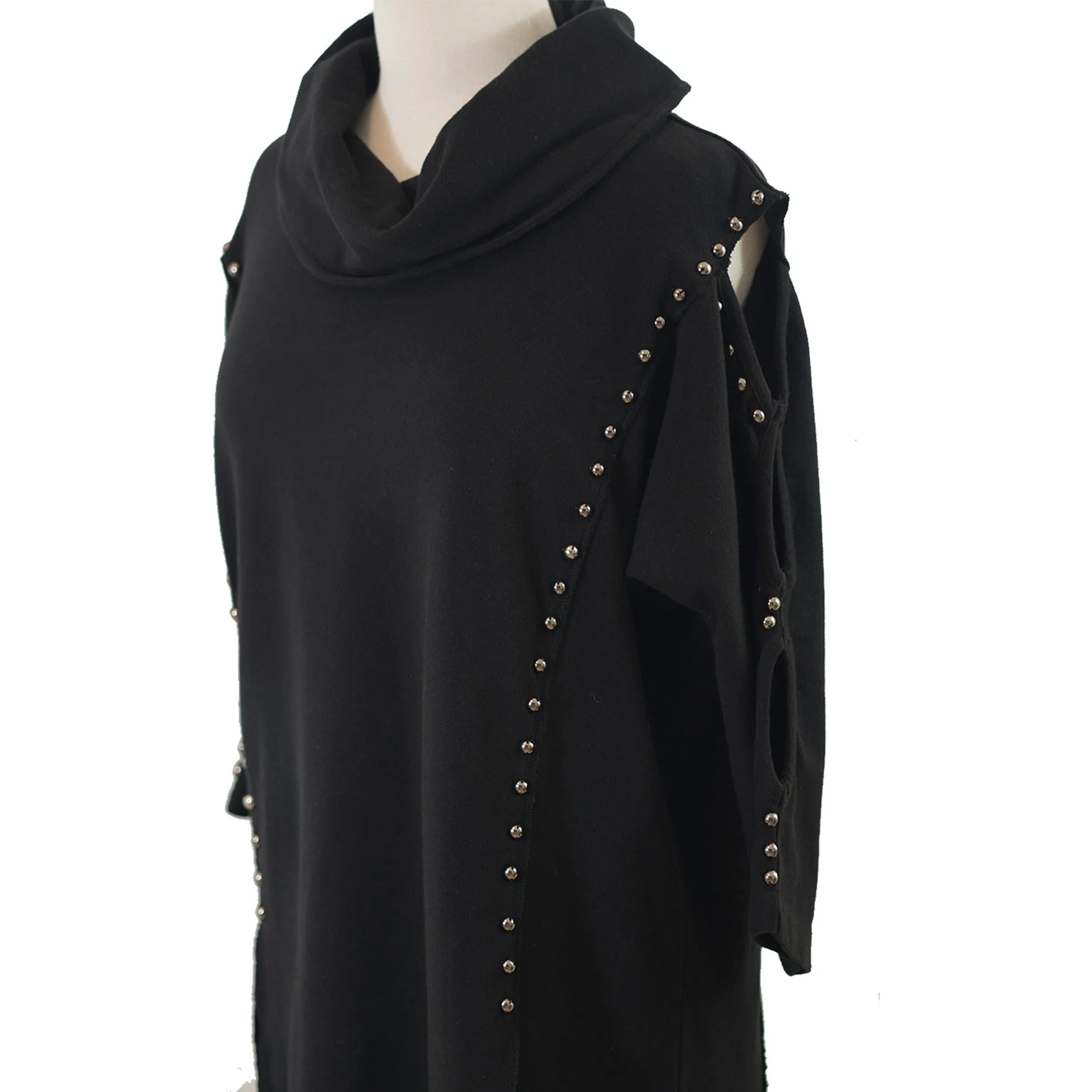 Cozy Chic tunic Black