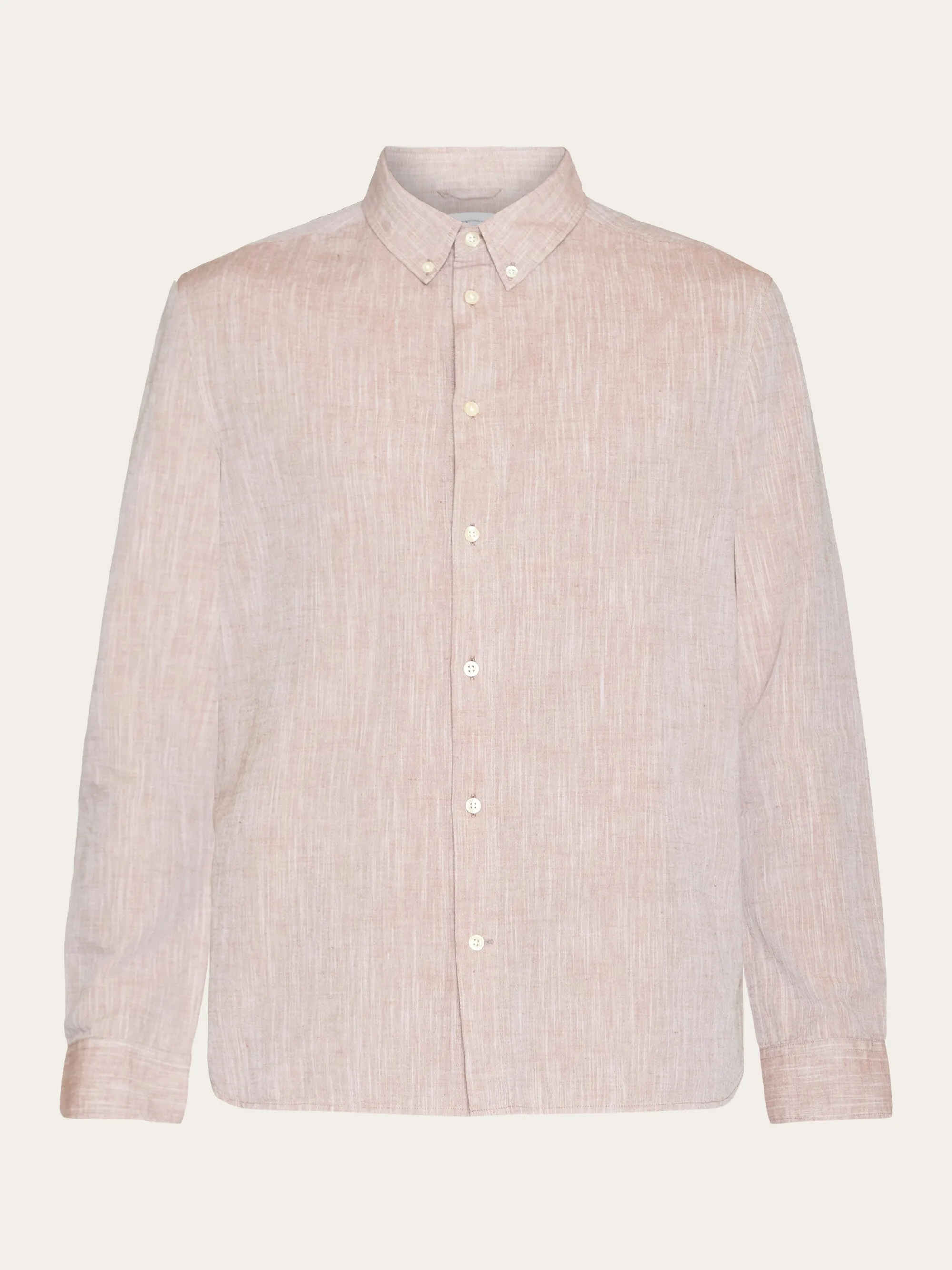 Custom fit linen shirt - Chocolate Malt