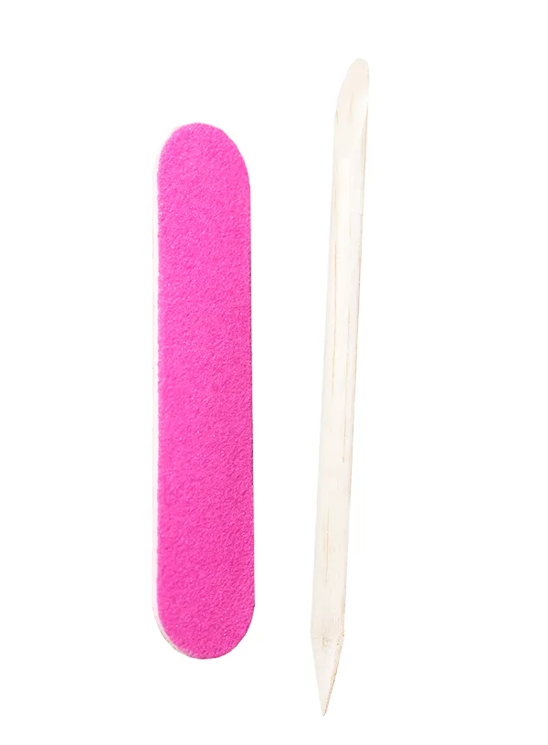 Extra Nail File & Cuticle Pusher