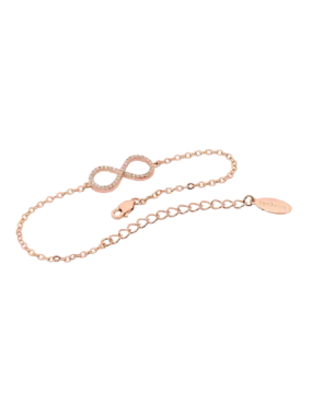 Georgini Infinite Bracelet w/ CZ - Rose Gold