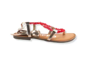 GIOSEPPO Lisieux Sandalo Infradito Gladiator Listini Stones Red 66036