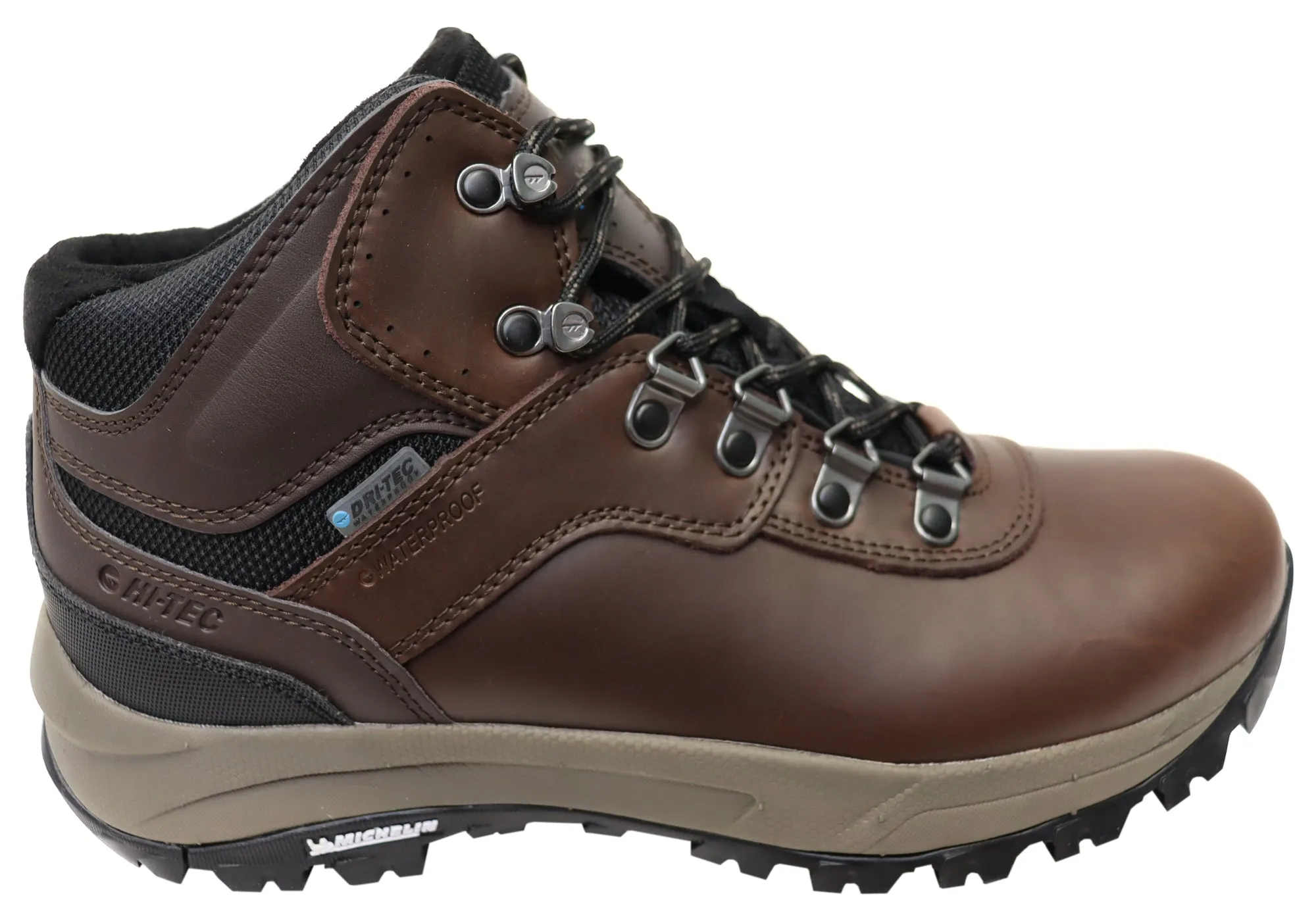 Hi Tec Mens Altitude VI i Waterproof Leather Comfortable Hiking Boots