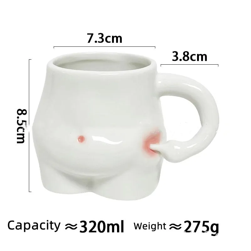 Kawaii Cute Belly Coffee Cup