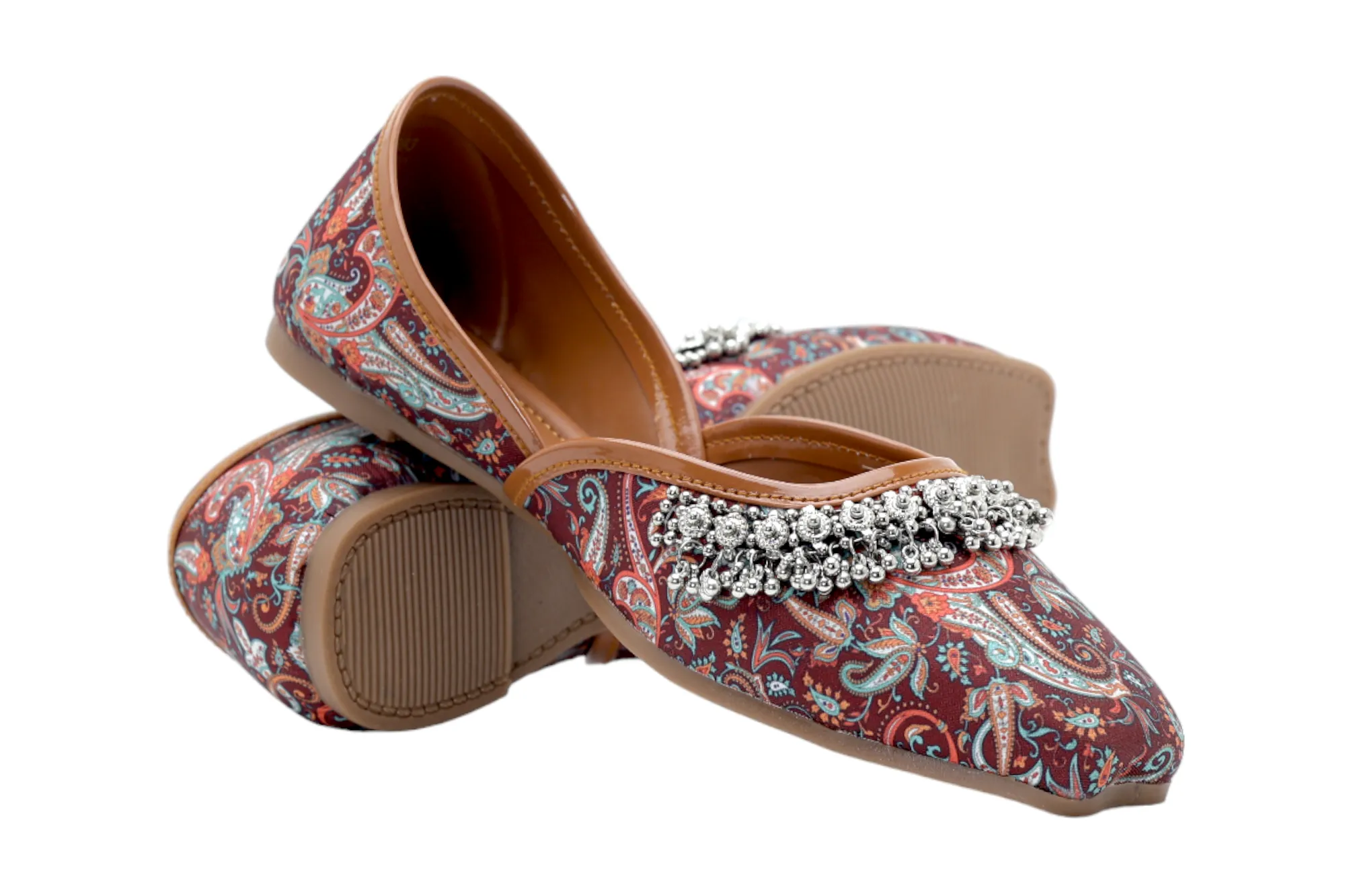 Ladies Flat Mojari Shoe 38693