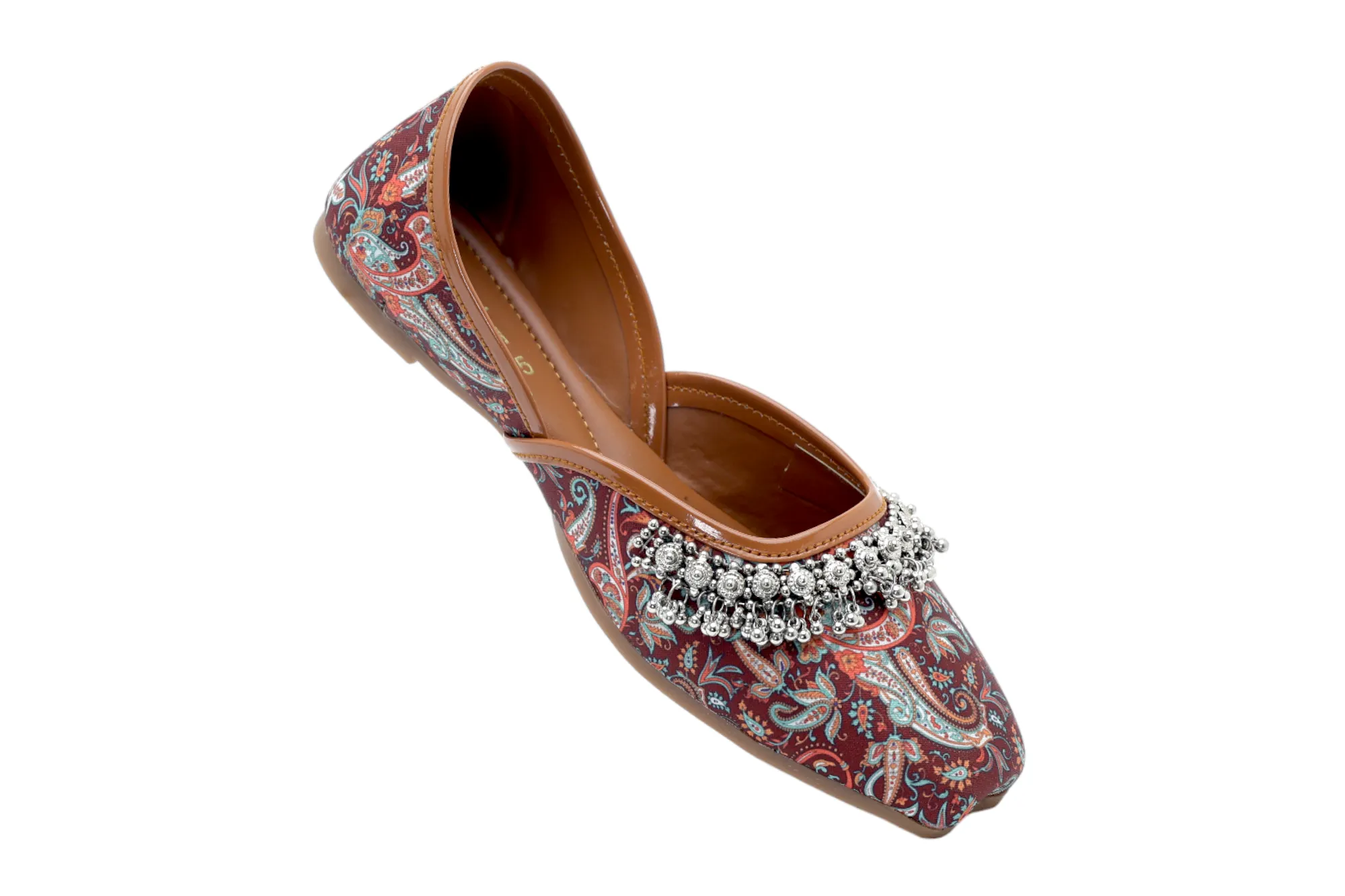 Ladies Flat Mojari Shoe 38693