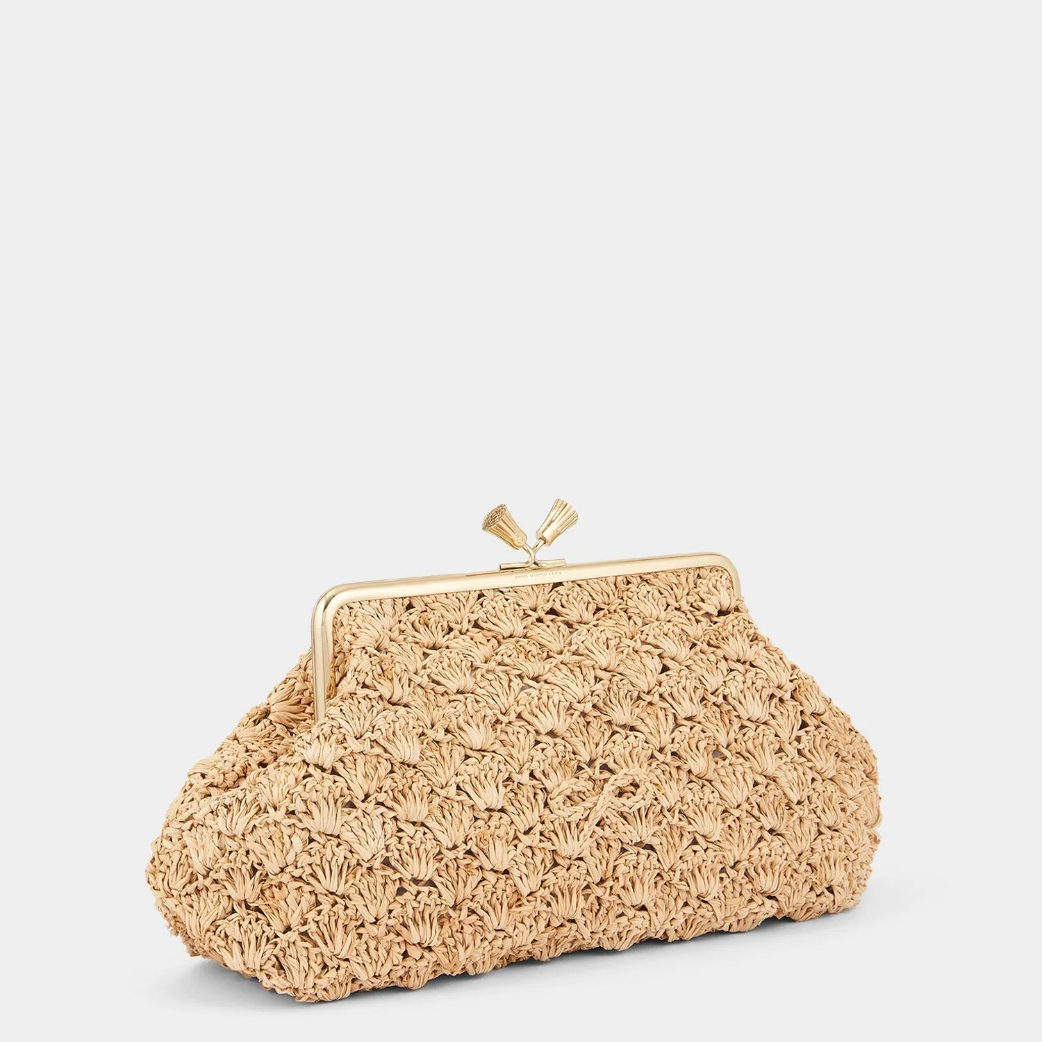 Maud Large Bow Clutch