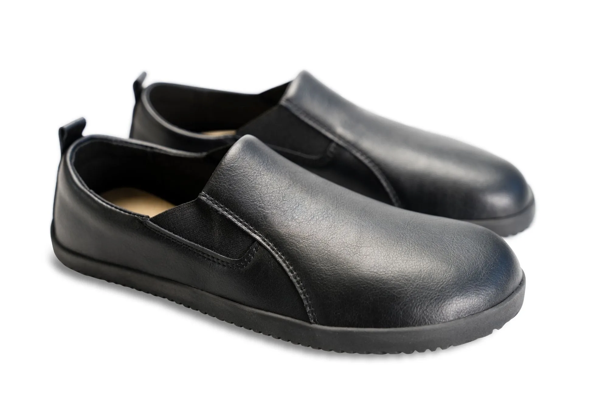 Men’s barefoot slip-on sneakers from vegan leather