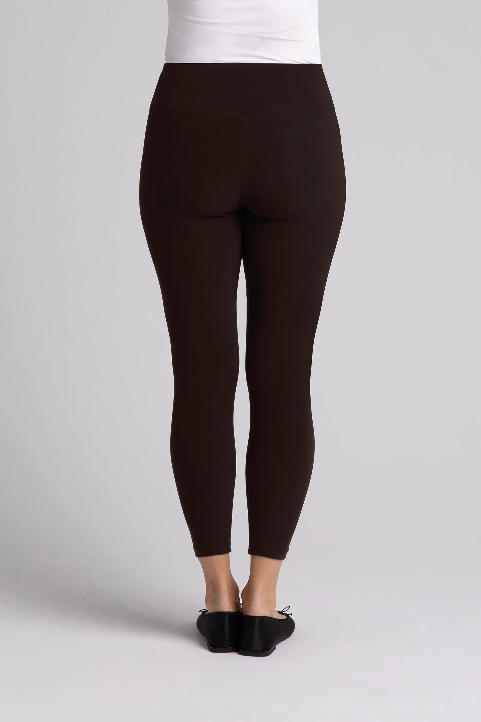 Nu Yoke Legging | Chocolate