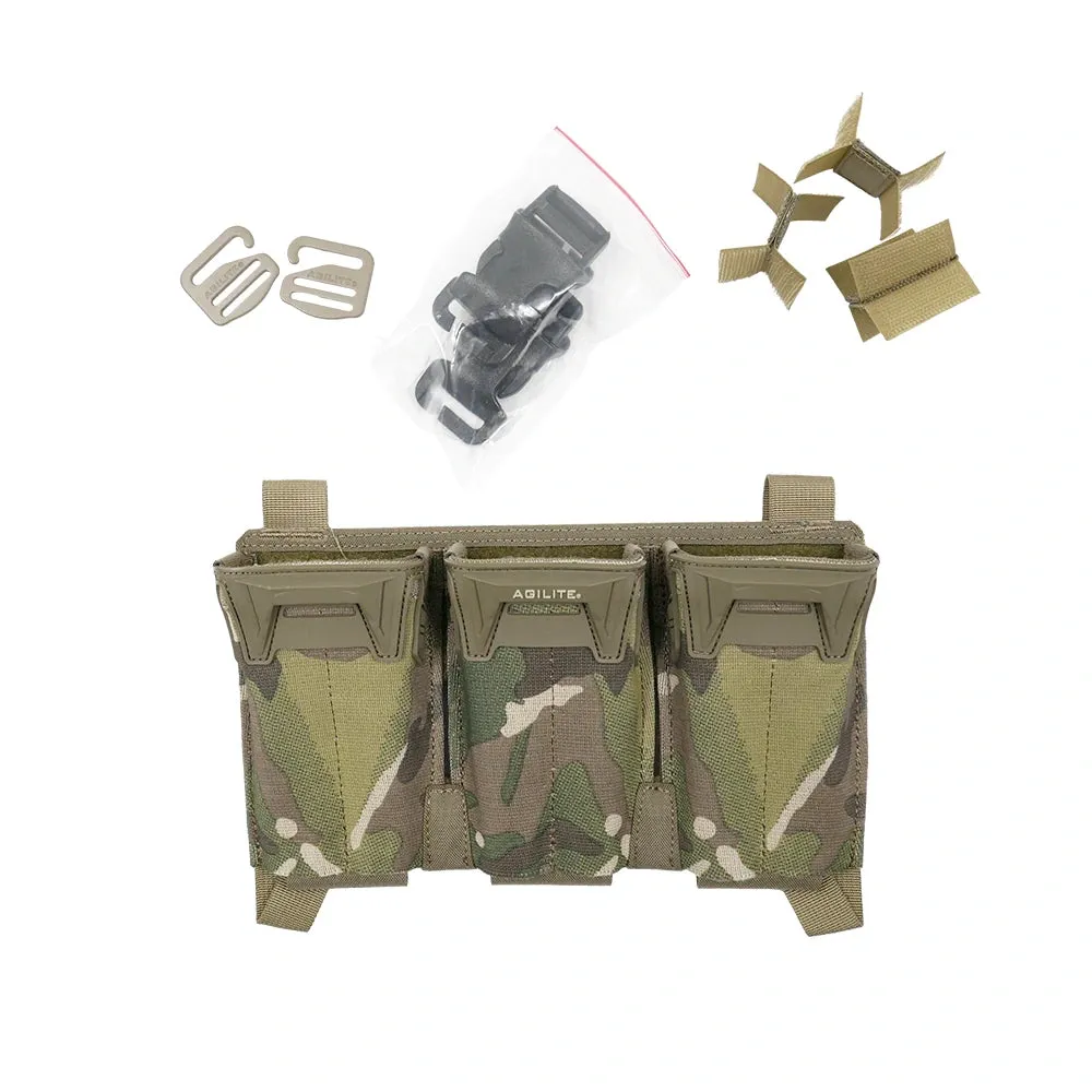 Pincer™ Placard Multi-Caliber Triple Mag Pouch