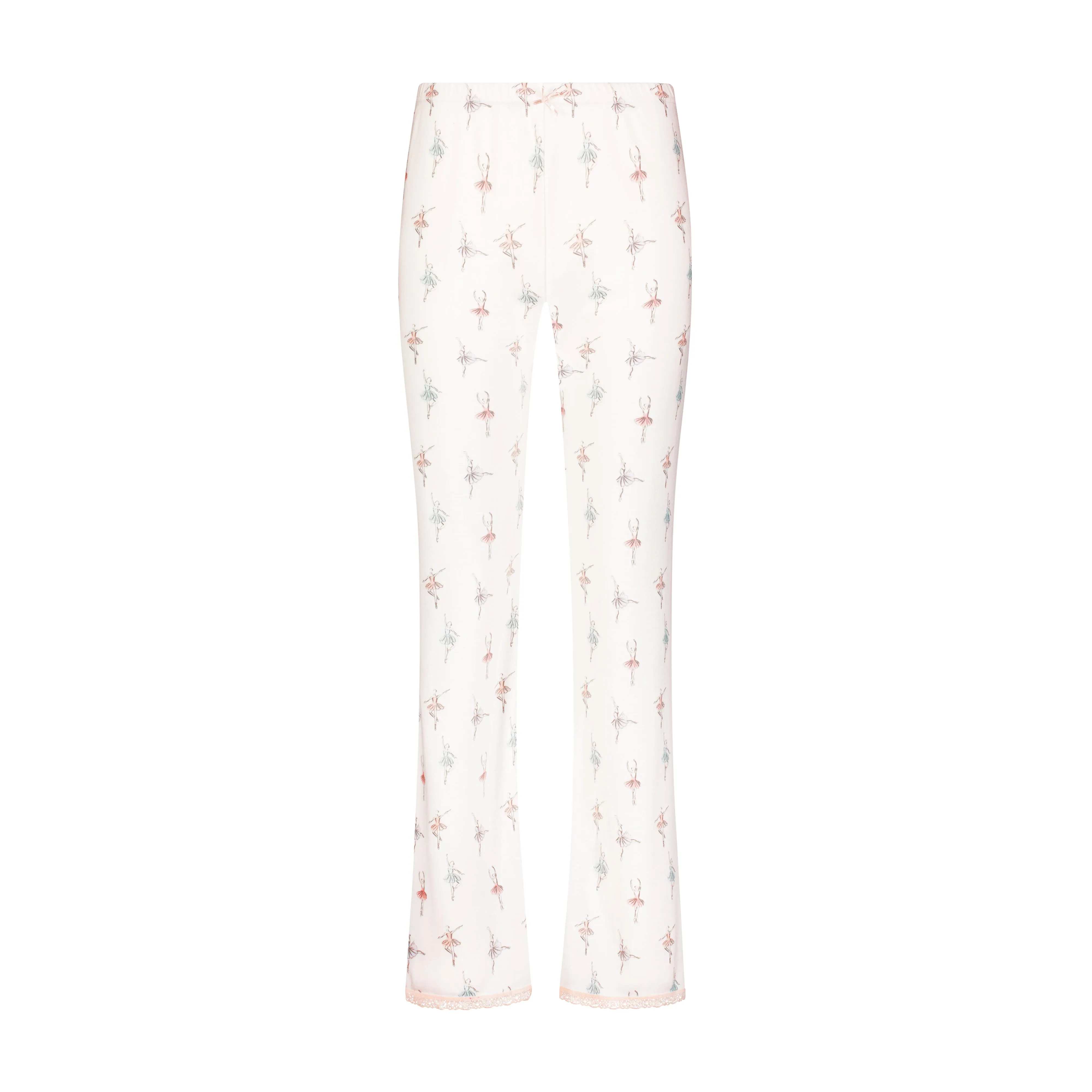 Polkadot BALLET DANCER Print LONG PANT Hi Rise