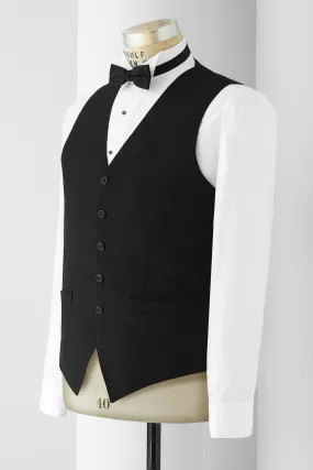 "Stuart" Women's Black Vest