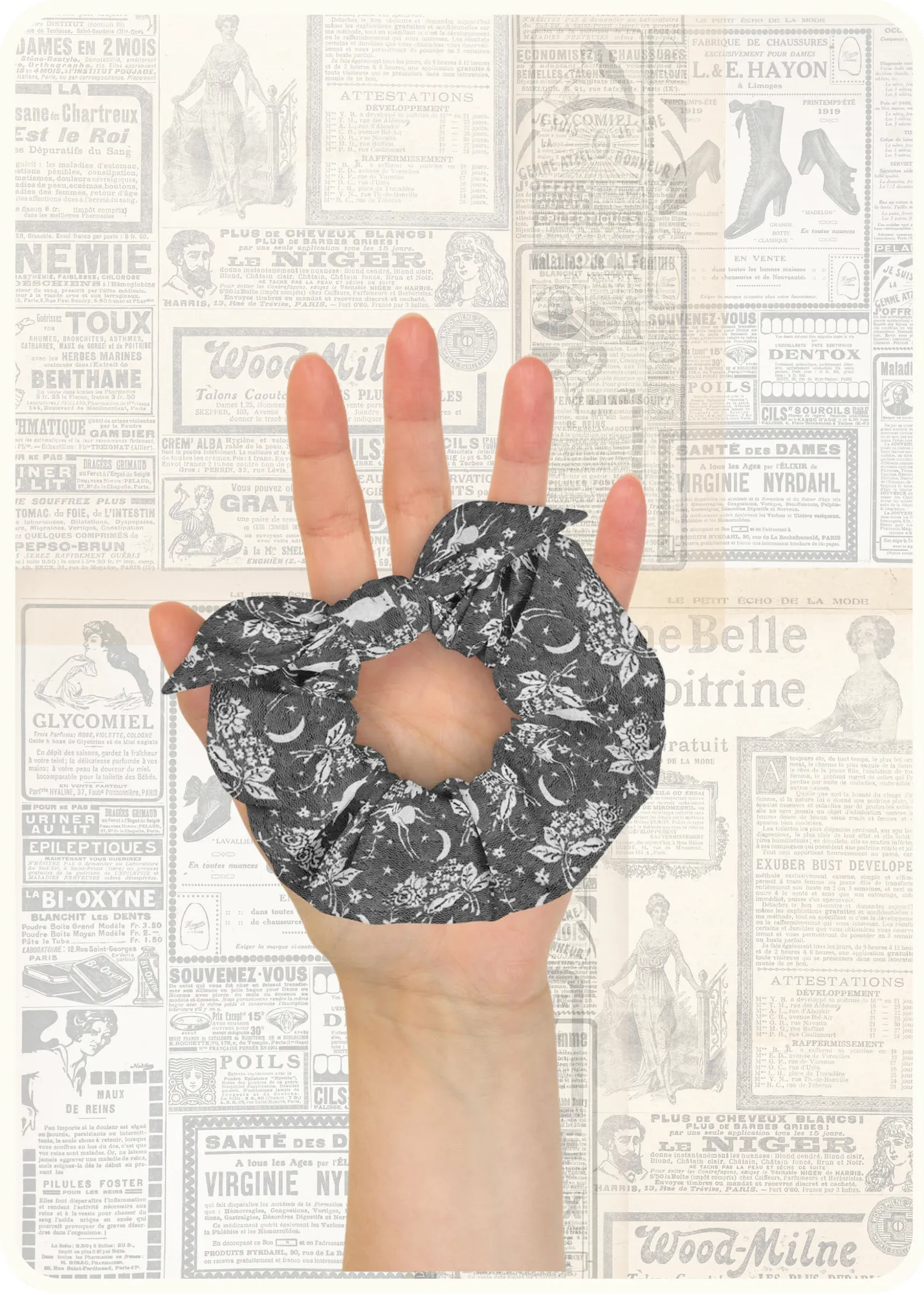 Recycled Scrunchies by fox savant