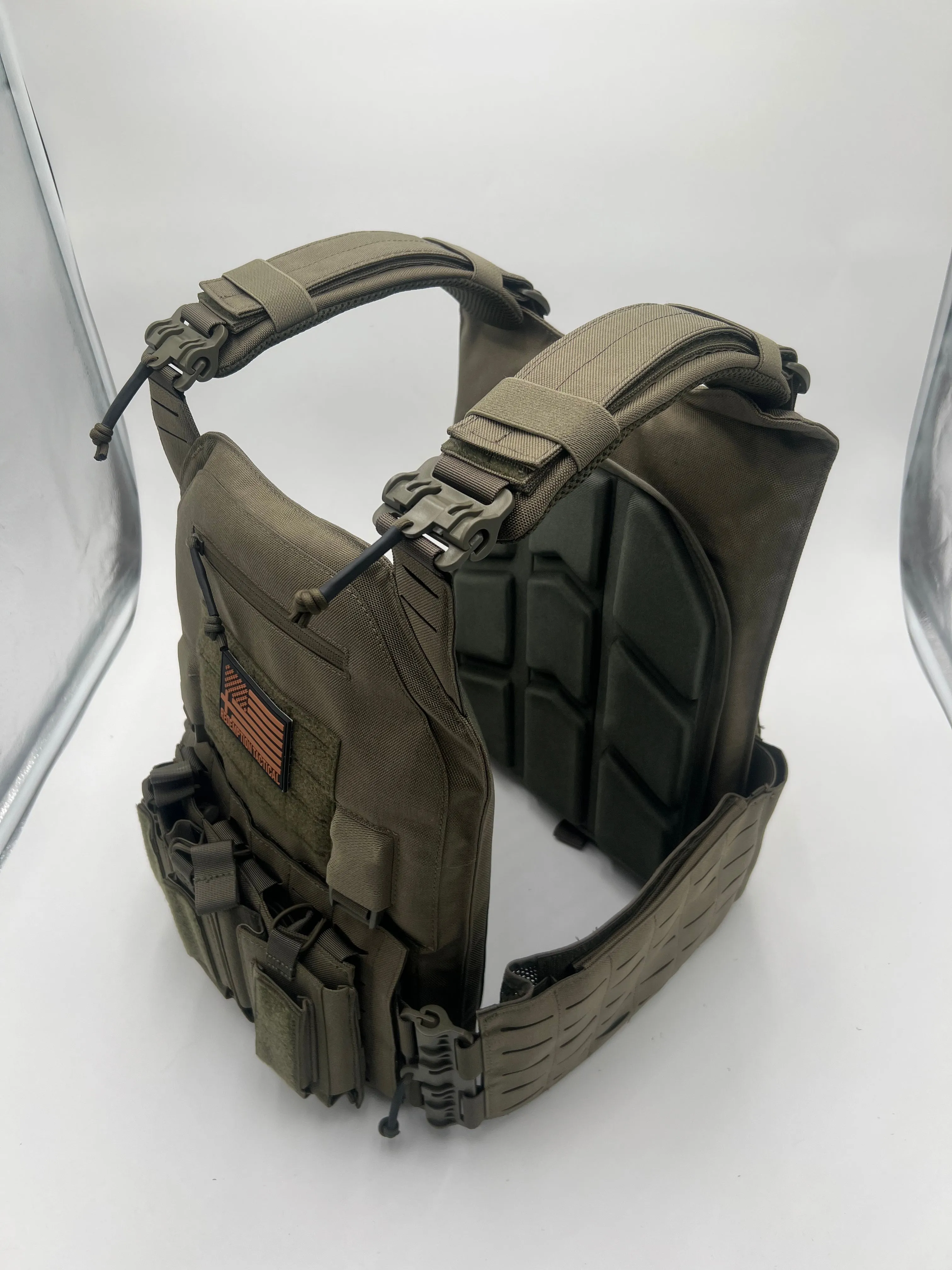 Redemption Tactical "CRUSADER 2.0 XL” Plate Carrier Vest with Side Cummerbund