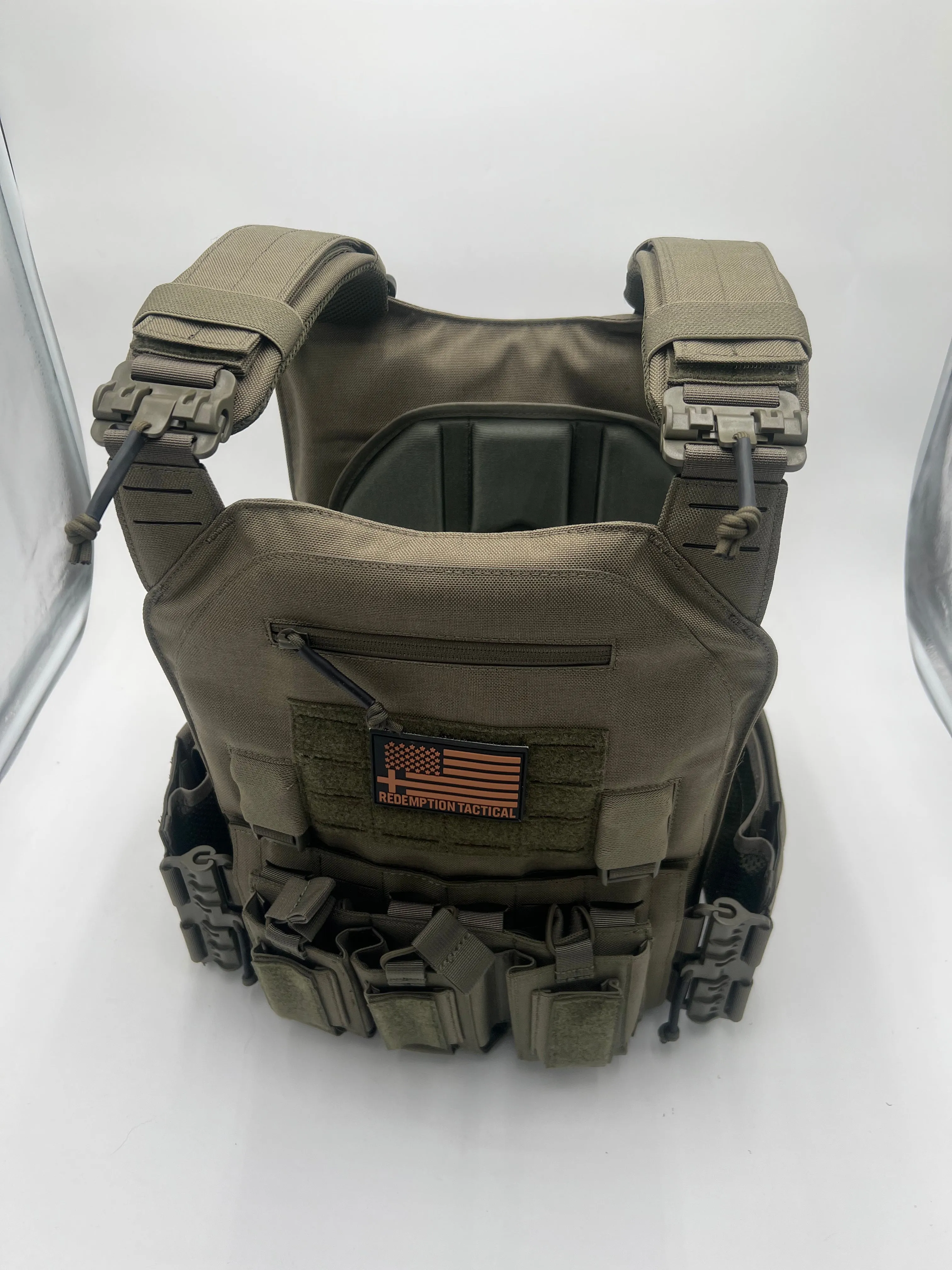 Redemption Tactical "CRUSADER 2.0 XL” Plate Carrier Vest with Side Cummerbund