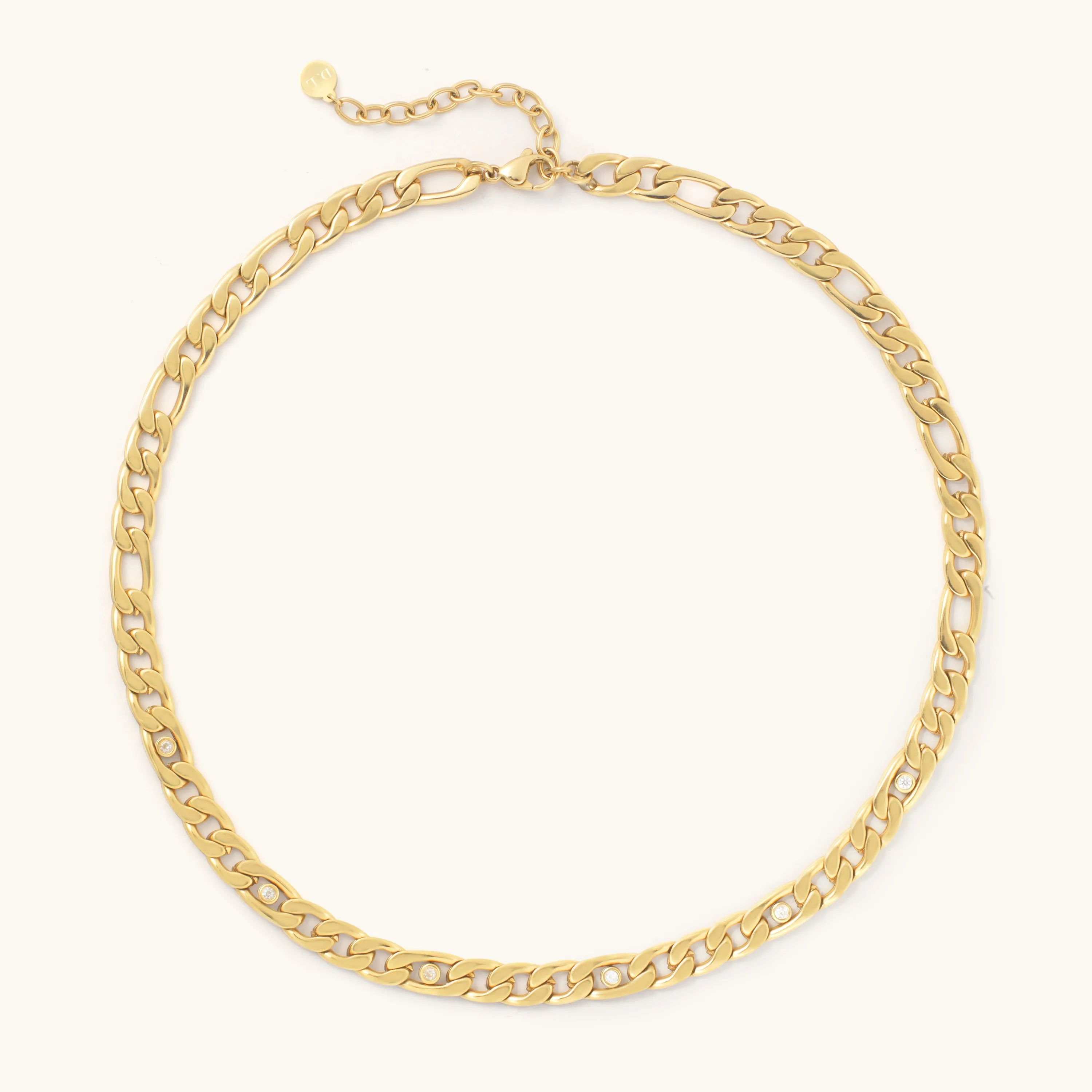 Statement CZ Chain Necklace