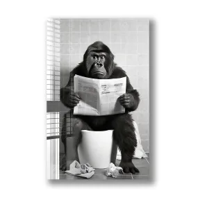 Toilet Animal Gorilla