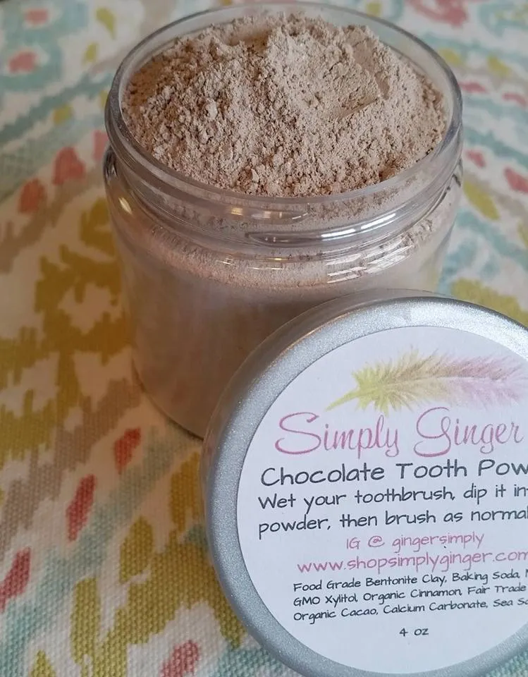 Tooth Powder - Raw Theobroma Cacao ( Chocolate )