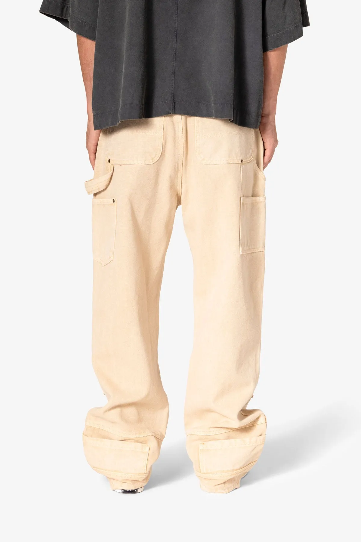 Ultra Baggy Workwear Denim - Tan