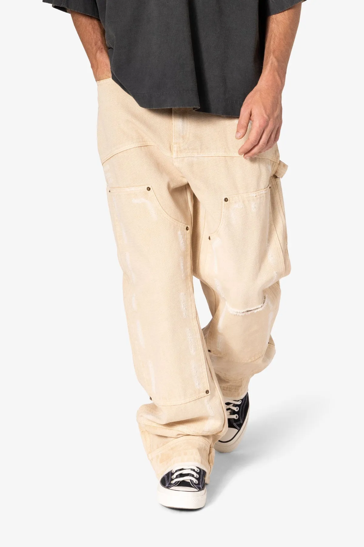 Ultra Baggy Workwear Denim - Tan