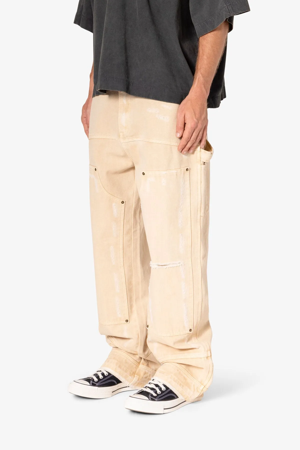 Ultra Baggy Workwear Denim - Tan